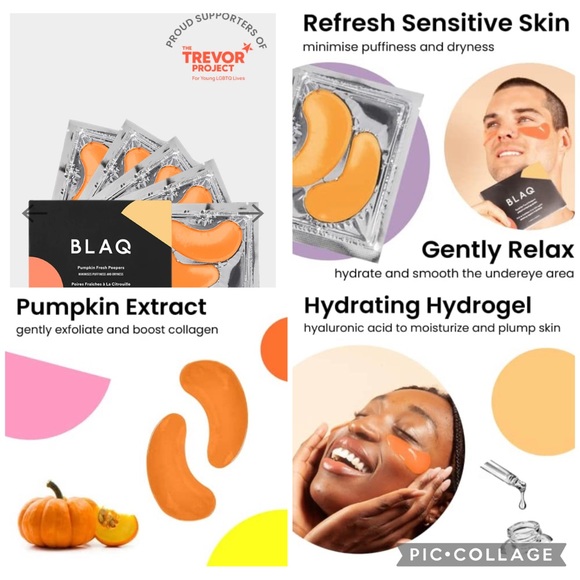 NWT 6 Pairs Total Assorted WANDER BEAUTY & BLAQ Anti-Aging Eye Mask BUNDLE - Picture 7 of 9